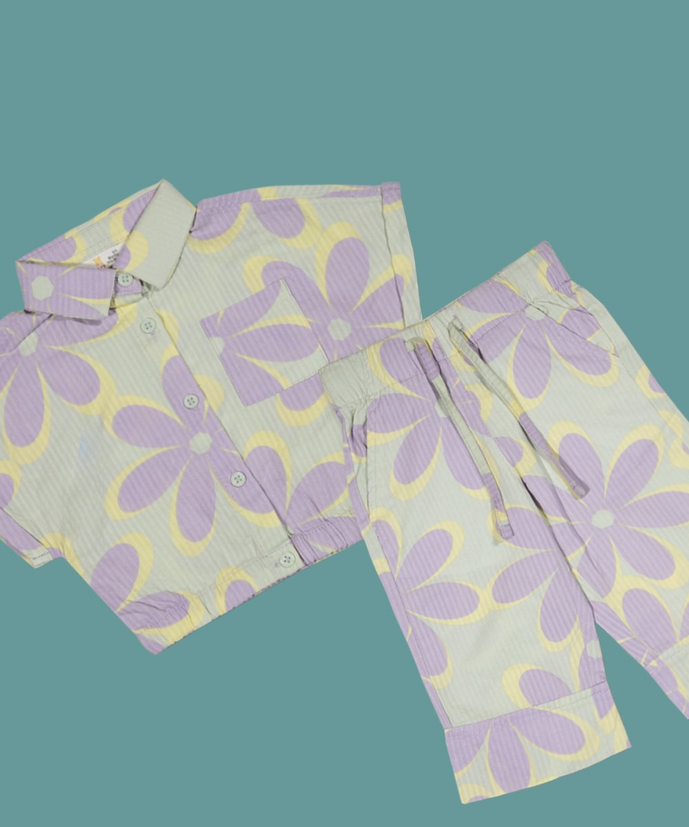 Girls 2 Pcs Set (Size-0/3 M to 3 Years) (100703)